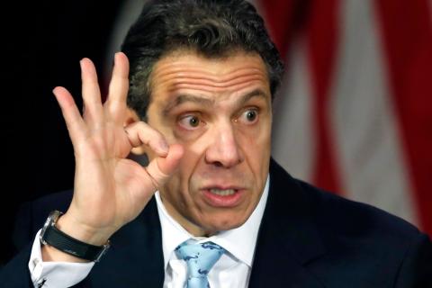 Andrew Cuomo, Governor of NY