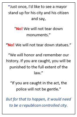 If only in a republican city