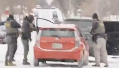 ICE Pulls Protestors Out Of Car When They Refused To Obey Their Lawful Commands