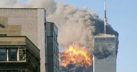 9/11 Twin Towers Burning