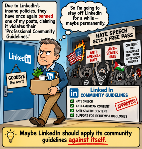 LinkedIn: A “Professional Community” With a Double Standard?