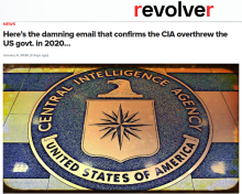 Here’s the damning email that confirms the CIA overthrew the US govt. in 2020…