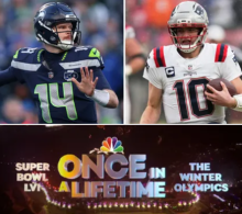 2026 Winter Olympics and Superbowl competing