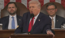 President Donald J. Trump at the SOTU 2026